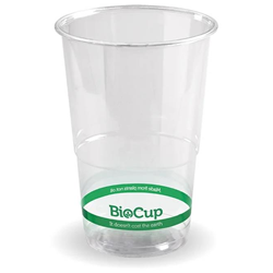 BioPak R-280Y 280ml Clear Cold BioCup