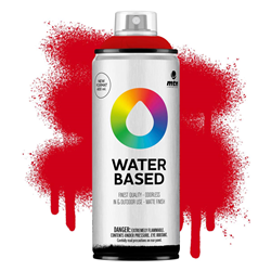 MTN Water Based Spray Paint 400ml Madrid Red
