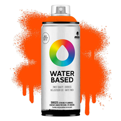 MTN Water Based Spray Paint 400ml Orange