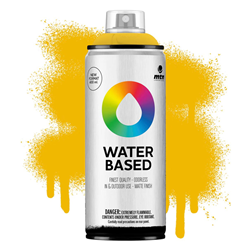 MTN Water Based Spray Paint 400ml Eldorado Yellow