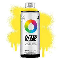 MTN Water Based Spray Paint 400ml Light Yellow