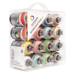 MTN Water Based 100mL Spray Paint Workshop 16 Pack