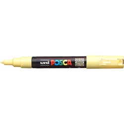 Posca PC-1M Straw Yellow 1mm Extra Fine Paint Marker