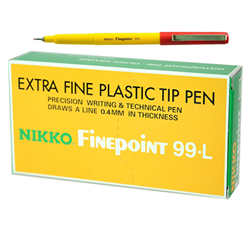 Nikko 99-L Red Fineliner