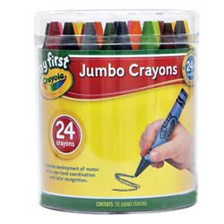 Crayola My First Jumbo Crayons Asstorted Pack of 24