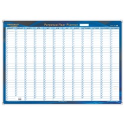Writeraze Perpetual QC2 500x700mm Year Planner