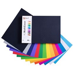 Quill A3 125gsm Assorted Colours Cover Paper