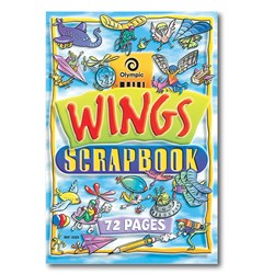 Book Scrap Wings 335X240mm 72Pg