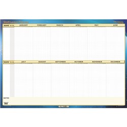 Writeraze 700X1000mm Staff Leave Planner