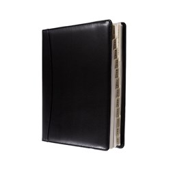 Debden 2026 Elite 1130 Quarto Week To View Black Diary