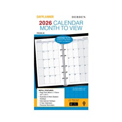 Debden 2026 Dayplanner Personal Month To View Diary Refill