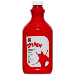 Splash Acrylic Paint - 2L - Poppy (Magenta)