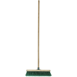 Cleanlink Outdoor Broom with Metal Handle