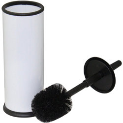 Compass Toilet Brush Powder Coated White