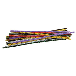 EC Chenille Stems Pipe Cleaners - Striped Pack 200