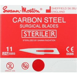 Swann Morton Scalpel Blades #11 - 100 Pack