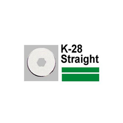 Carl K28 Replacement Straight Blade pack 2