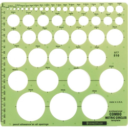 Circle Template 20mm-50mm