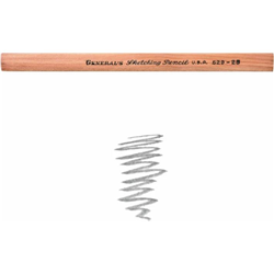 General's Flat Sketching Pencil - 2B Medium