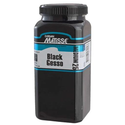 Derivan Matisse Black Gesso - 500ml