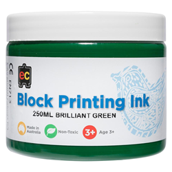 EC Block Printing Ink 250ml - Green