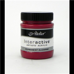Atelier Interactive Artists Acrylics - 250ml  - Series 4 - Permanent Alizarine