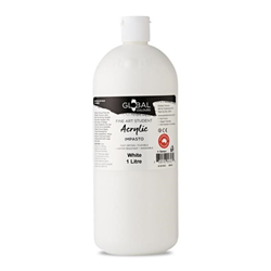 Global Student Acrylic Impasto Paint 1L - White