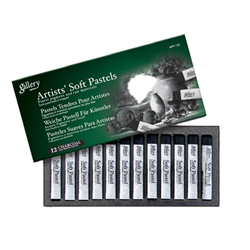 Mungyo Soft Square Pastel charcoal Sets - Set of 12