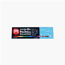 Micador Large Oil Pastel Sets - Colourfun, Pack 24