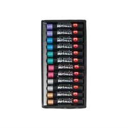 Micador Large Oil Pastel Metallic Set 12 Pack