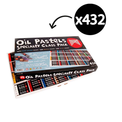 Micador Large Oil Pastel Sets - 432 Speciality Classpack