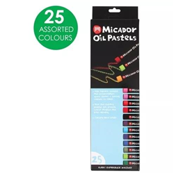 Micador Oil Pastels - 25 Pack