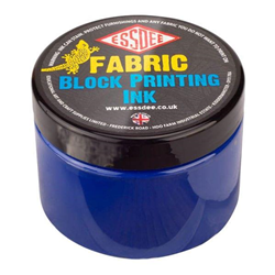 ESSDEE FABRIC BLOCK PRINTING INK BLUE 150mL