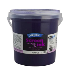 Derivan Screen Ink 1L - Purple