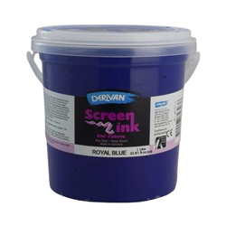 Derivan Screen Ink 1L - Royal Blue