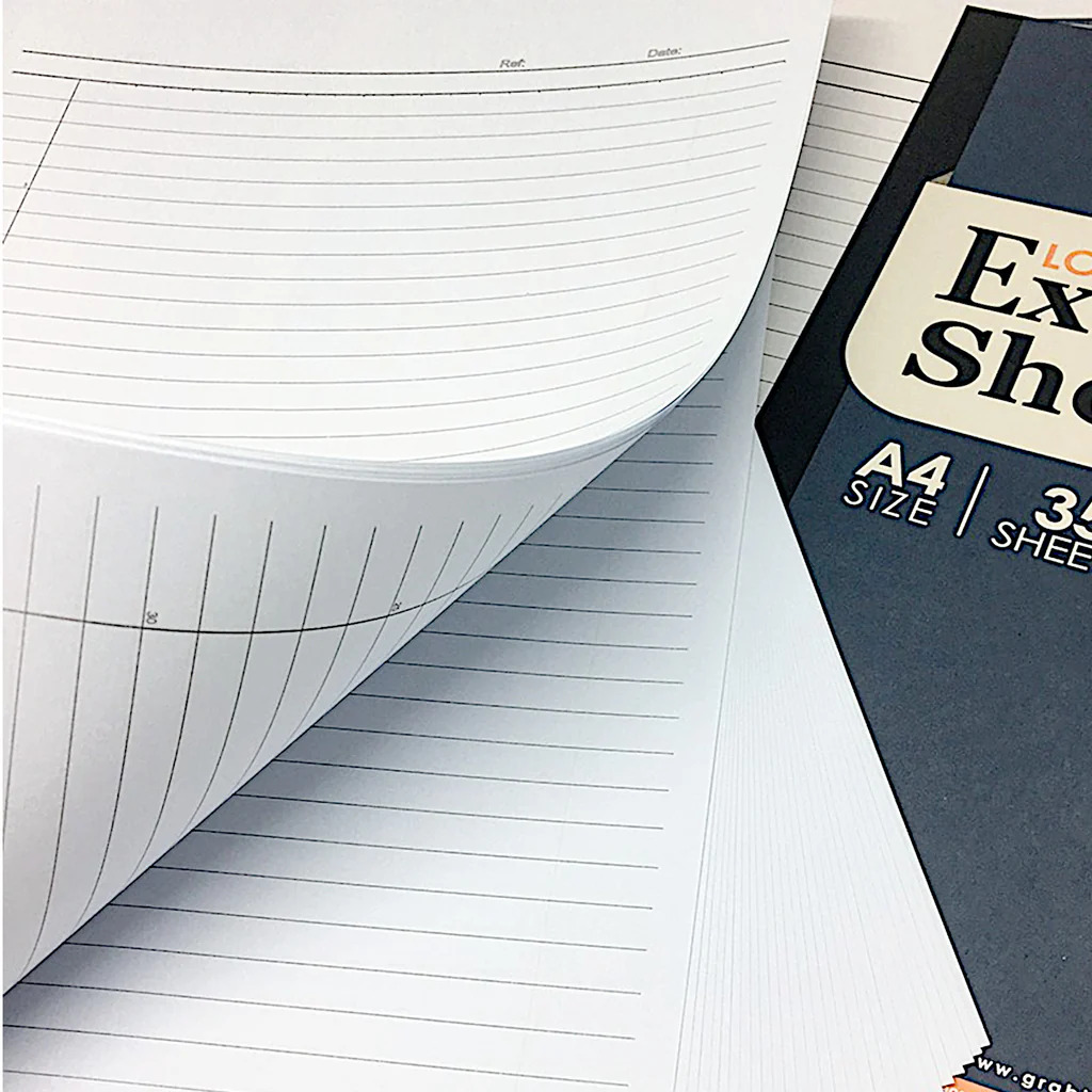 Loose Leaf & Exam Paper