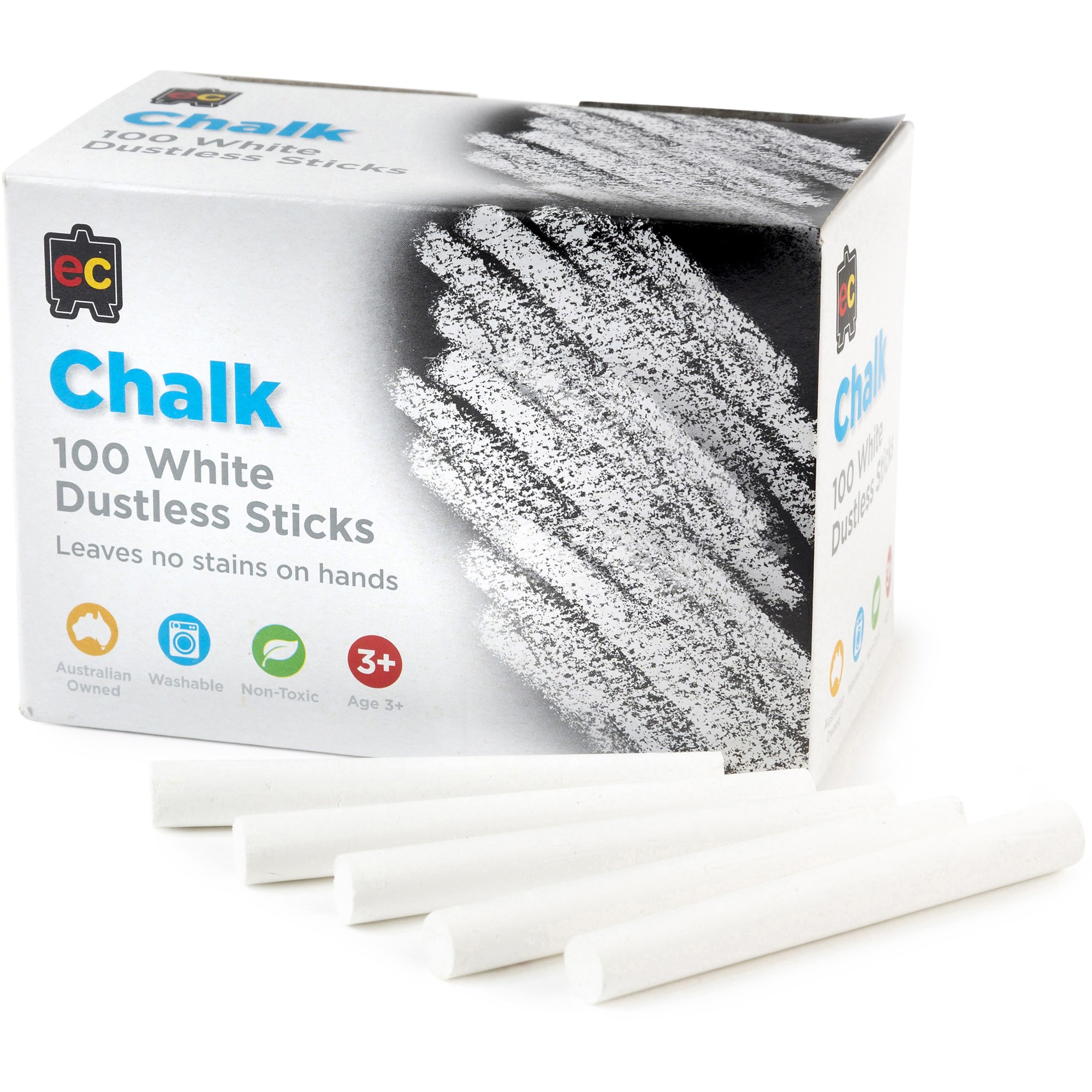 Chalk Chalk White Dustless Premier Art Supplies Chalk Chalk White Dustless Premier Art Supplies